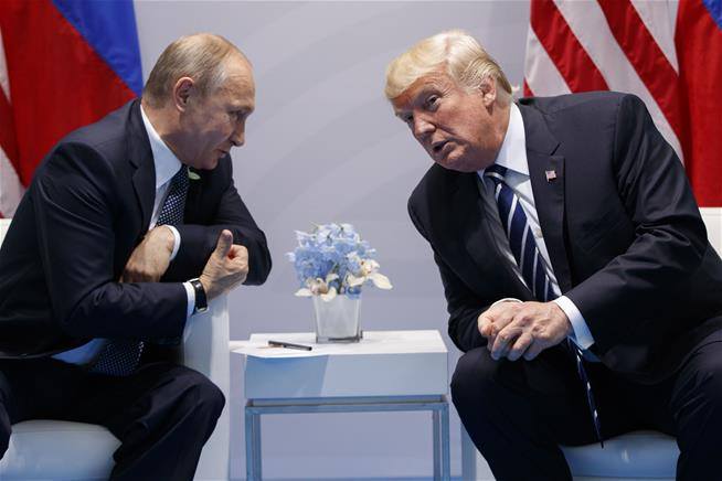 Trump & Putin Blank Meme Template