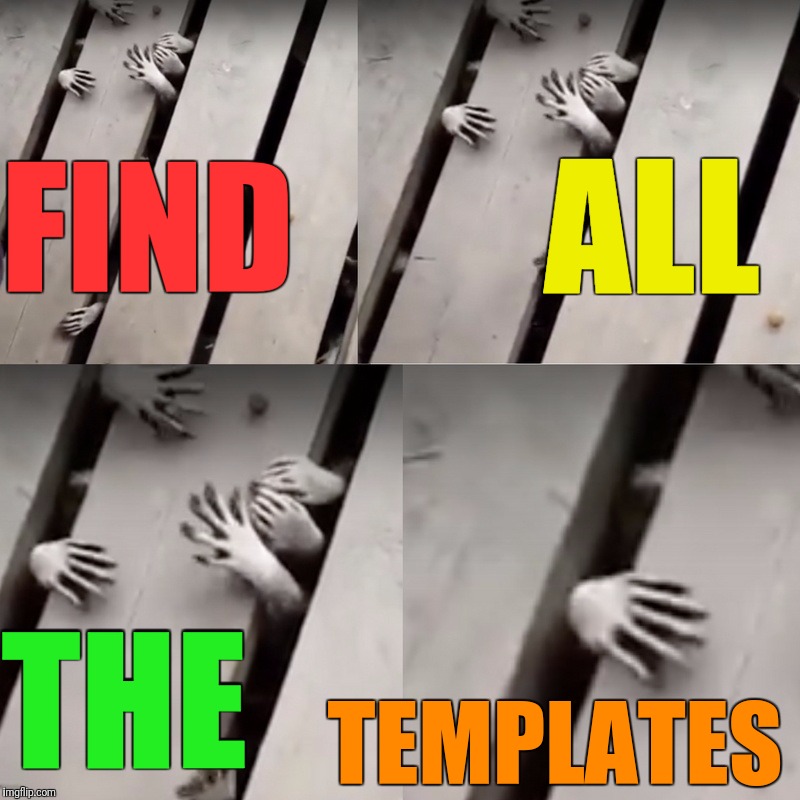 Raccoon Hands | FIND TEMPLATES ALL THE | image tagged in raccoon hands | made w/ Imgflip meme maker