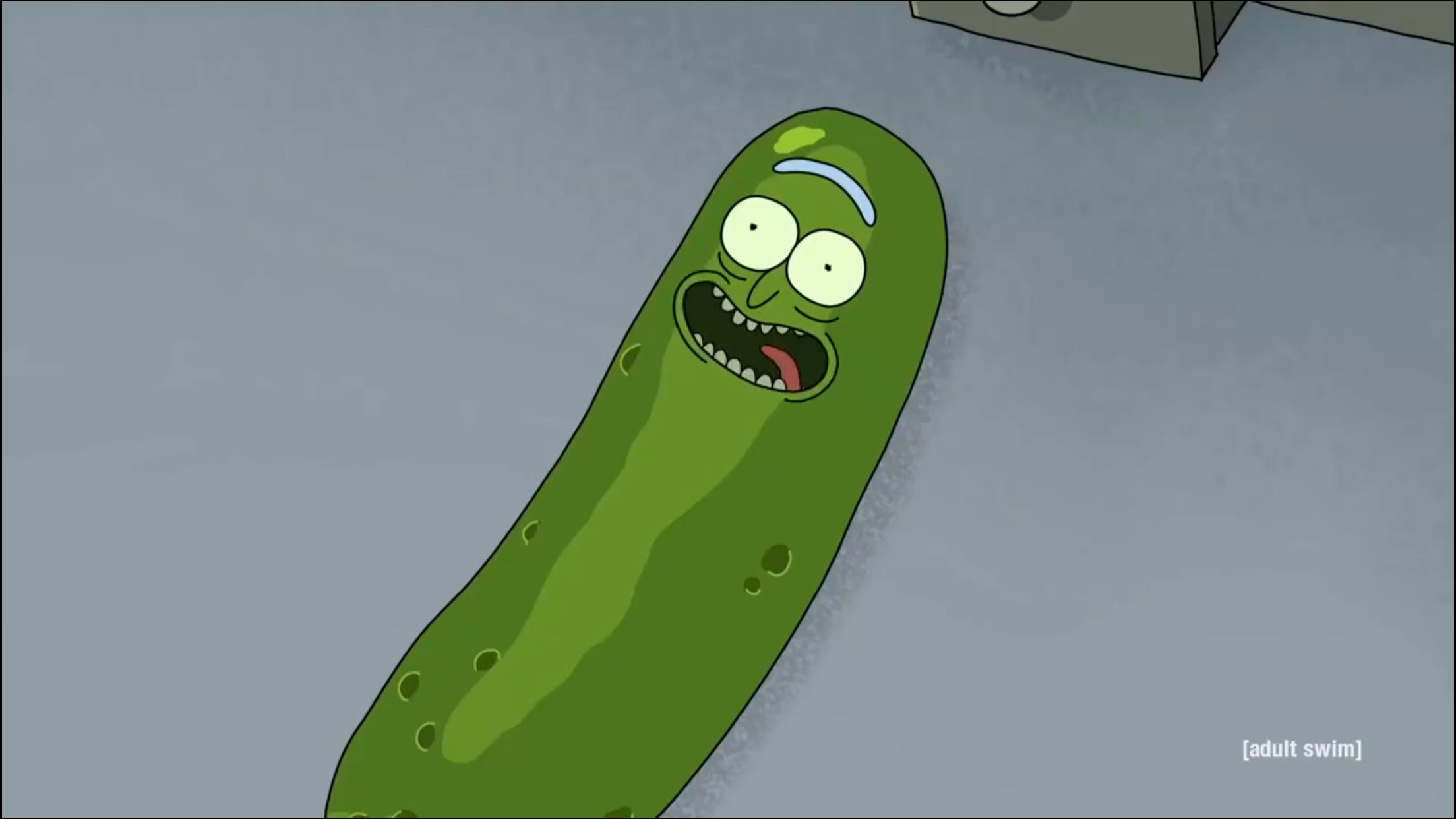 Pickle Rick Blank Meme Template