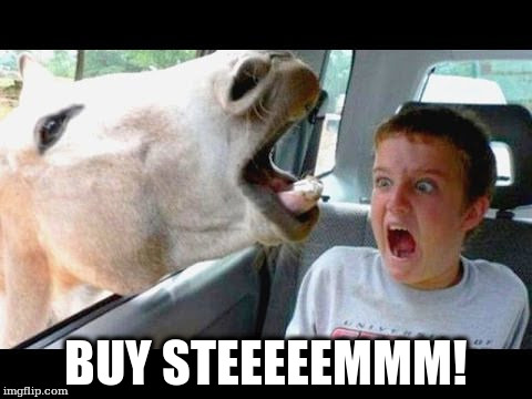 BUY STEEEEEMMM! | made w/ Imgflip meme maker