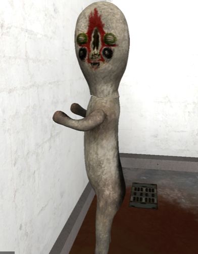 High Quality SCP-173 is looking your way Blank Meme Template