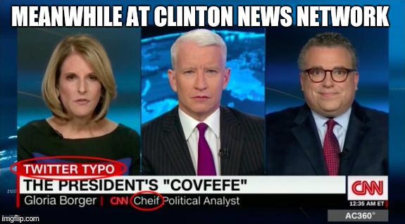 liberals | MEANWHILE AT CLINTON NEWS NETWORK | image tagged in liberals | made w/ Imgflip meme maker