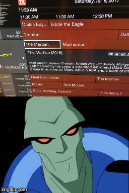 Martian Man Hunter Approves | . | image tagged in memes,funny,martian man hunter,tv guide | made w/ Imgflip meme maker