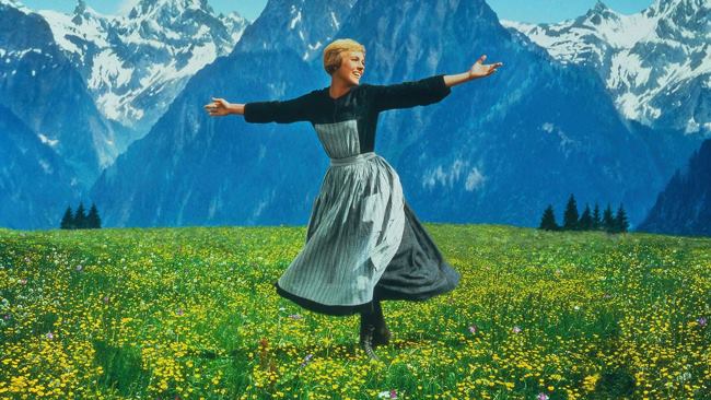 the sound of music EVERYWHERE Blank Meme Template