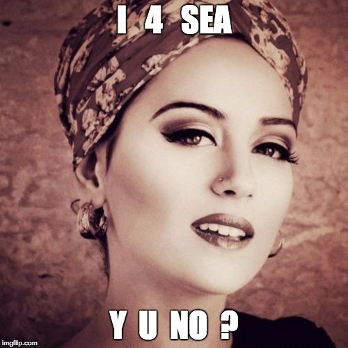 I Forsee | I   4   SEA; Y  U  NO  ? | image tagged in memes,i forsee | made w/ Imgflip meme maker