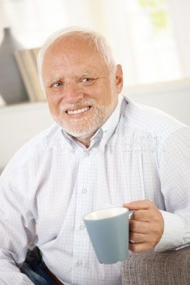 High Quality Old man Blank Meme Template