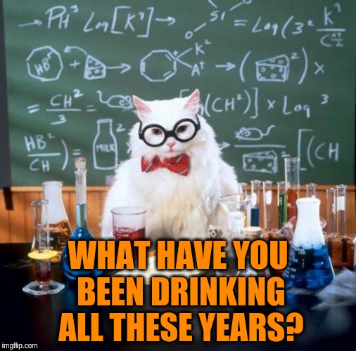WHAT HAVE YOU BEEN DRINKING ALL THESE YEARS? | made w/ Imgflip meme maker