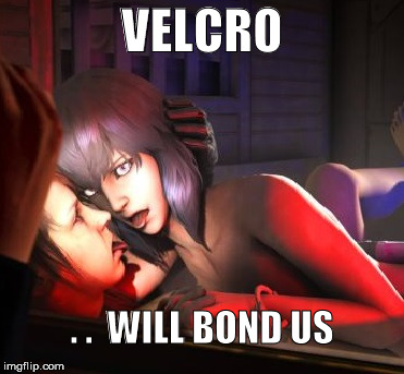 velcro | VELCRO; . .  WILL BOND US | image tagged in 4plait | made w/ Imgflip meme maker