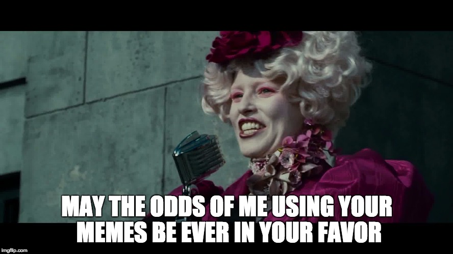 hunger games meme may the odds