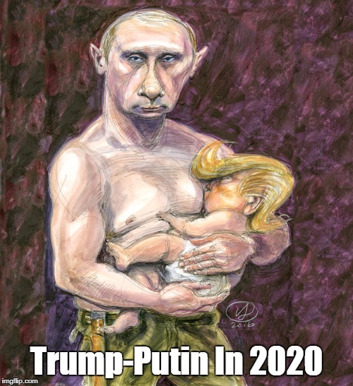 "Trump-Putin In 2020" | Trump-Putin In 2020 | image tagged in puting is waaayyyyyy smarter than trump,devious donald,despicable donald,dishonorable donald,deplorable donald,despotic donald | made w/ Imgflip meme maker