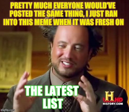 Ancient Aliens Meme | PRETTY MUCH EVERYONE WOULD'VE POSTED THE SAME THING, I JUST RAN INTO THIS MEME WHEN IT WAS FRESH ON THE LATEST LIST | image tagged in memes,ancient aliens | made w/ Imgflip meme maker