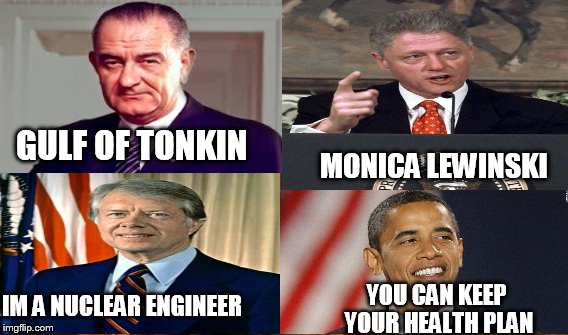 GULF OF TONKIN MONICA LEWINSKI YOU CAN KEEP YOUR HEALTH PLAN IM A NUCLEAR ENGINEER | made w/ Imgflip meme maker