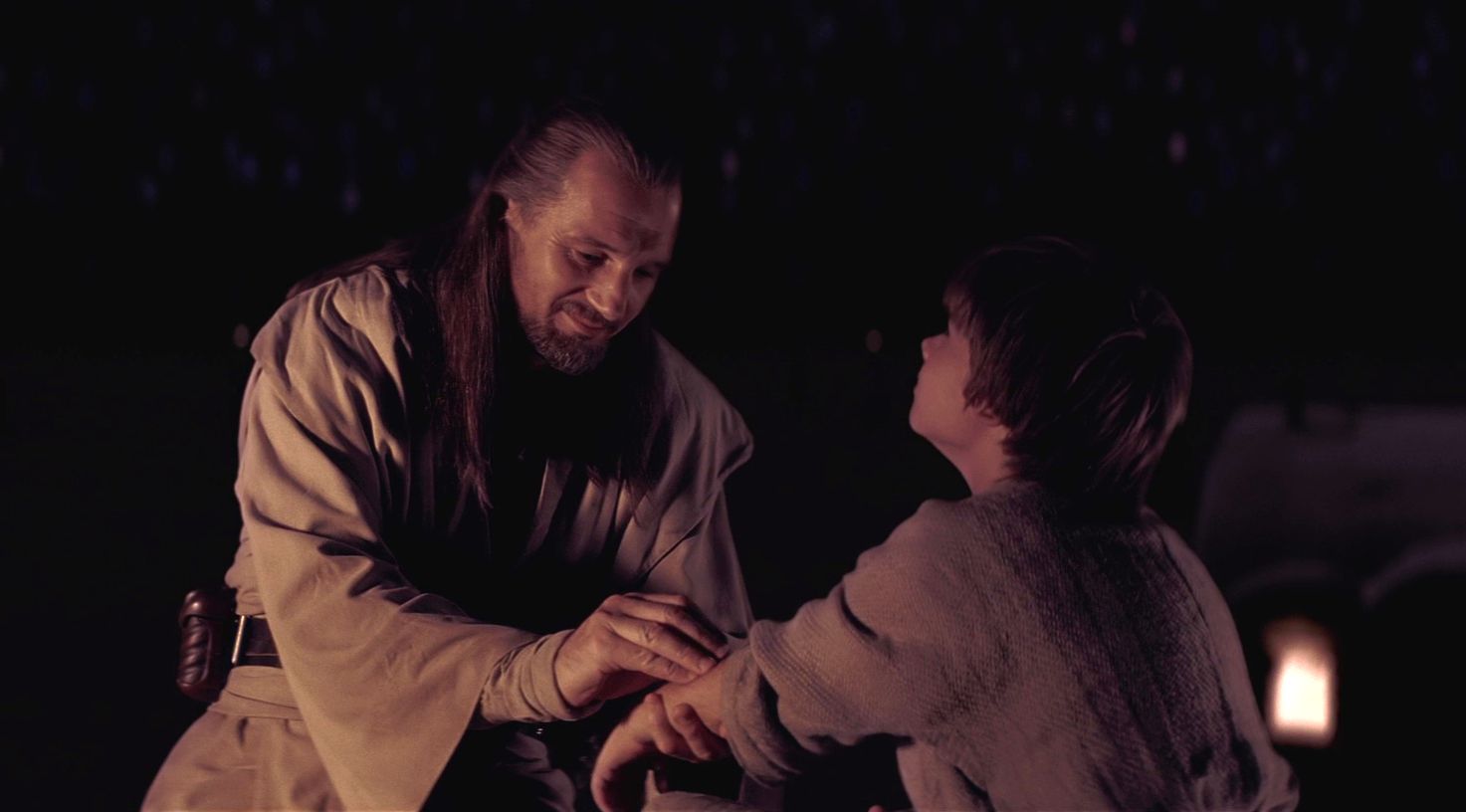 High Quality anakin and qui gon Blank Meme Template