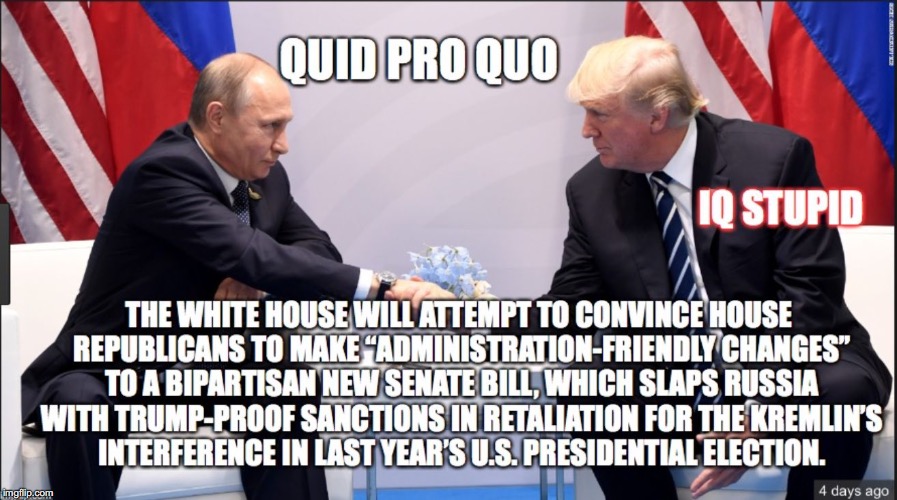 image tagged in trump quid pro quo | made w/ Imgflip meme maker