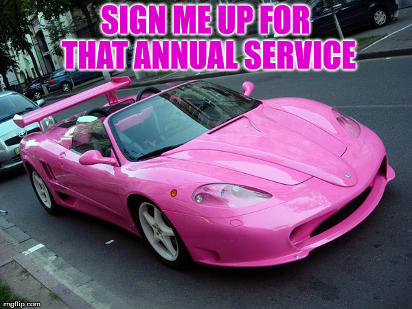 SIGN ME UP FOR THAT ANNUAL SERVICE | made w/ Imgflip meme maker