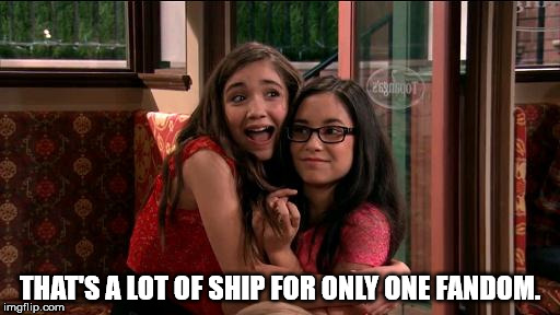 THAT'S A LOT OF SHIP FOR ONLY ONE FANDOM. | image tagged in riley x isadora | made w/ Imgflip meme maker
