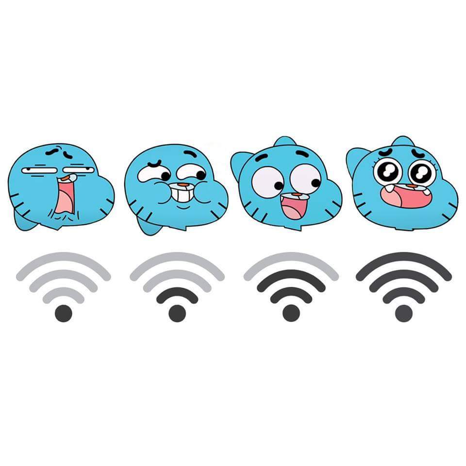 High Quality Wi-Fi level Blank Meme Template