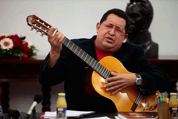 chavez playing Blank Meme Template