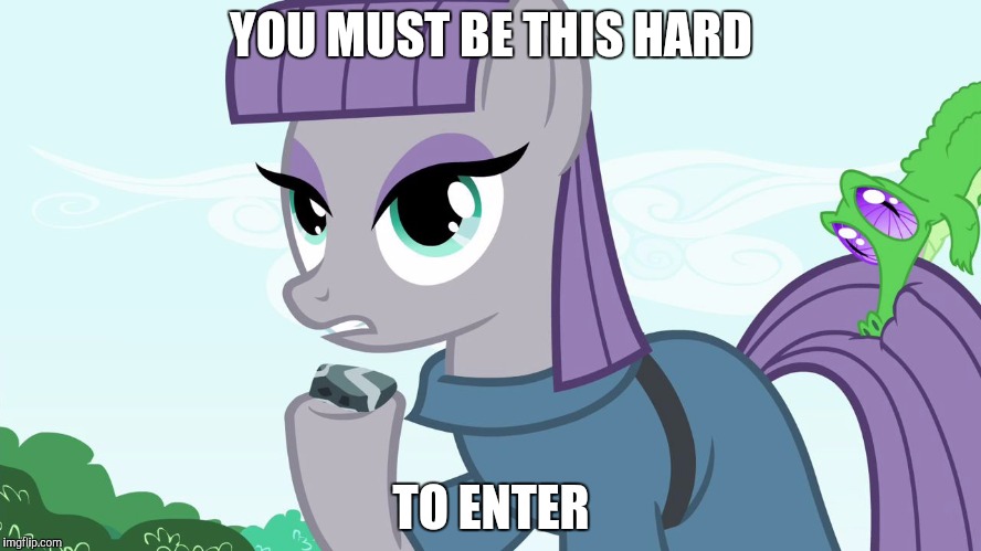 ILikeRock | YOU MUST BE THIS HARD TO ENTER | image tagged in ilikerock | made w/ Imgflip meme maker