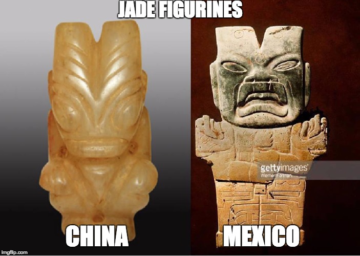 JADE FIGURINES; CHINA                     MEXICO | image tagged in meme | made w/ Imgflip meme maker