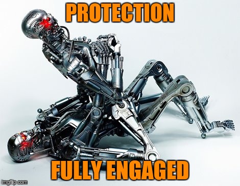 PROTECTION FULLY ENGAGED | made w/ Imgflip meme maker