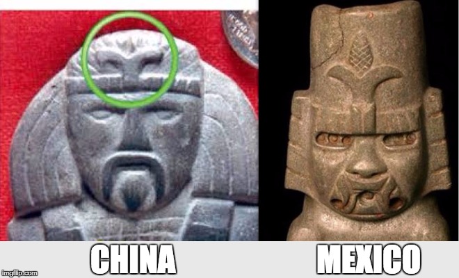 CHINA                       MEXICO | image tagged in meme | made w/ Imgflip meme maker