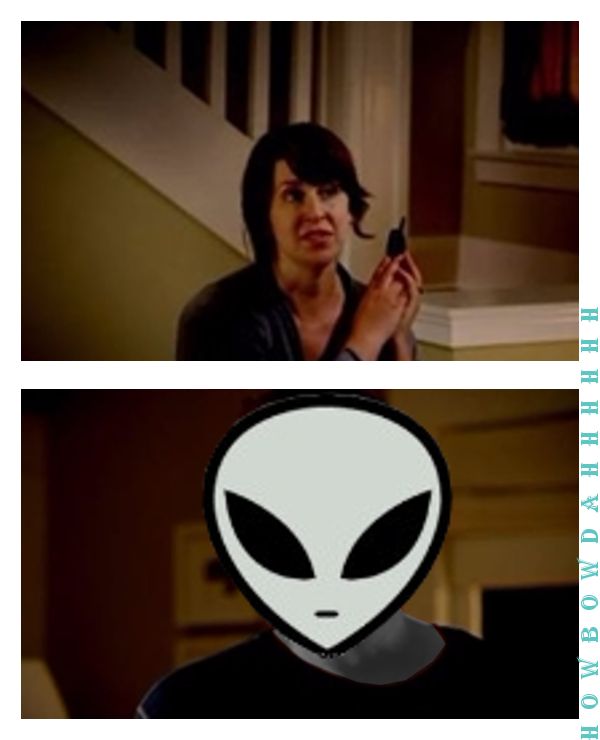 I'm an alien, so... Blank Meme Template