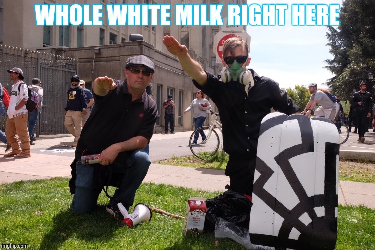 WHOLE WHITE MILK RIGHT HERE | made w/ Imgflip meme maker