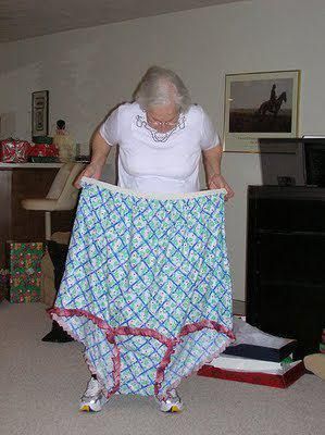 Grannie panties Blank Meme Template