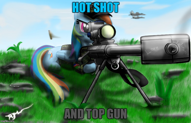 HOT SHOT AND TOP GUN | made w/ Imgflip meme maker