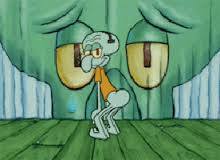 Squidward Twerking Blank Meme Template