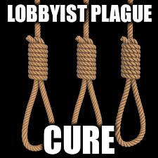 Lobbyist plague cure | LOBBYIST PLAGUE; CURE | image tagged in lobbyists,parasites,traitors,globalists | made w/ Imgflip meme maker