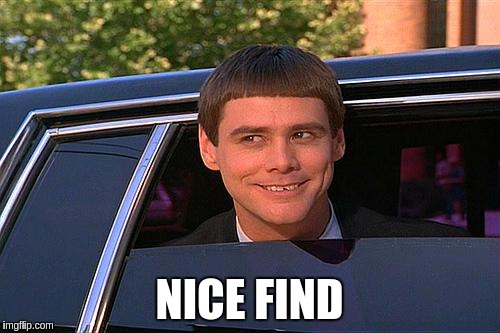 NICE FIND | made w/ Imgflip meme maker