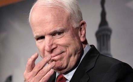 McCain snitch Blank Meme Template
