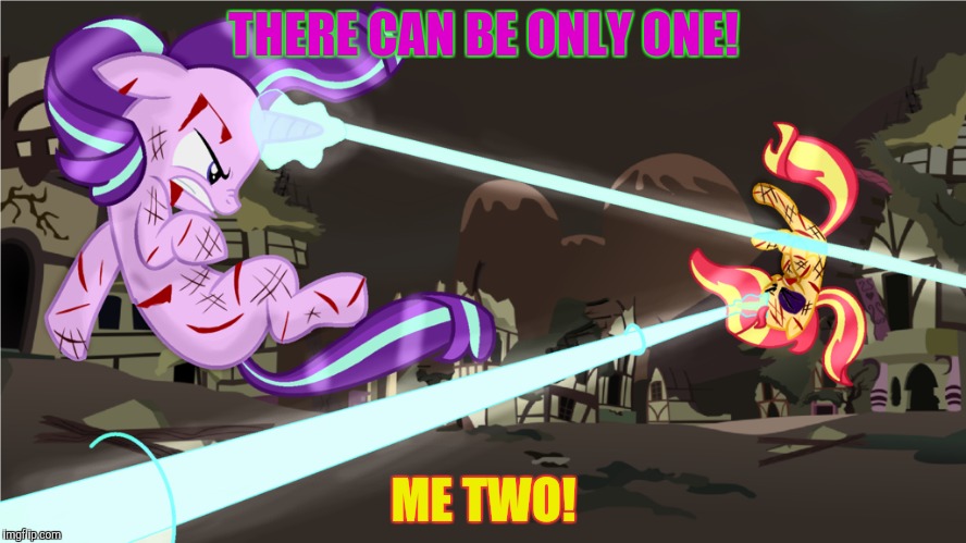 THERE CAN BE ONLY ONE! ME TWO! | made w/ Imgflip meme maker
