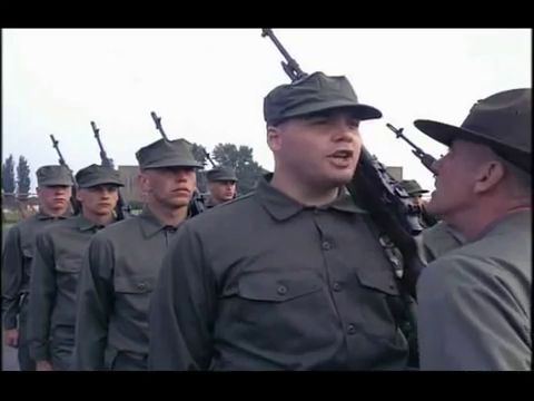 High Quality Brendan Starkey Full Metal Jacket Blank Meme Template