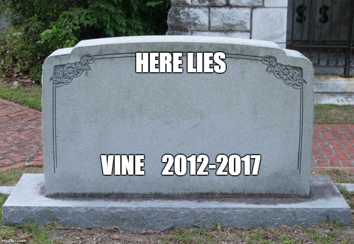 Blank Tombstone | HERE LIES; VINE 


2012-2017 | image tagged in blank tombstone,memes,vine | made w/ Imgflip meme maker
