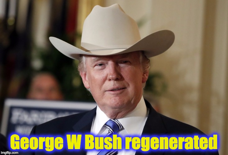 George W Bush regenerated | image tagged in george w regenerated | made w/ Imgflip meme maker
