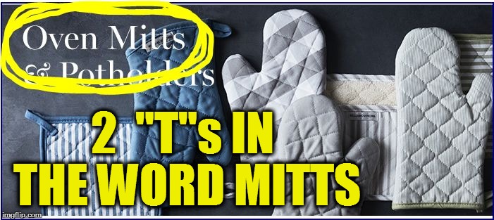 2  "T"s IN THE WORD MITTS | made w/ Imgflip meme maker