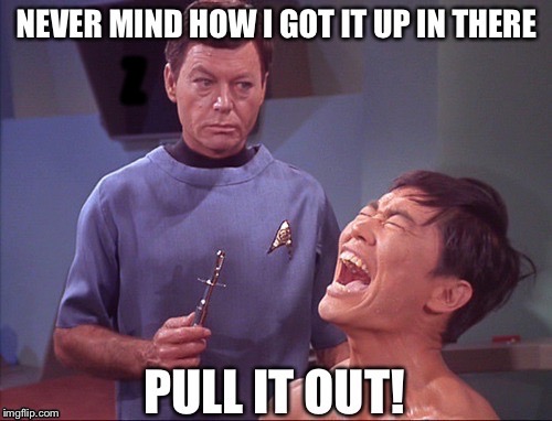 Damit Sulu, I'm a Doctor, Not a Tribble Wrangler! | Z | image tagged in star trek | made w/ Imgflip meme maker