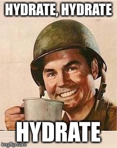 cup of gta | HYDRATE, HYDRATE; HYDRATE | image tagged in cup of gta | made w/ Imgflip meme maker