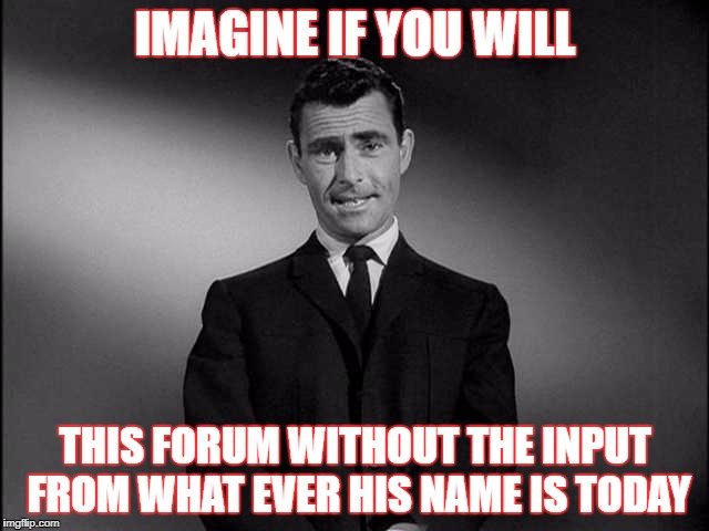 rod serling twilight zone - Imgflip