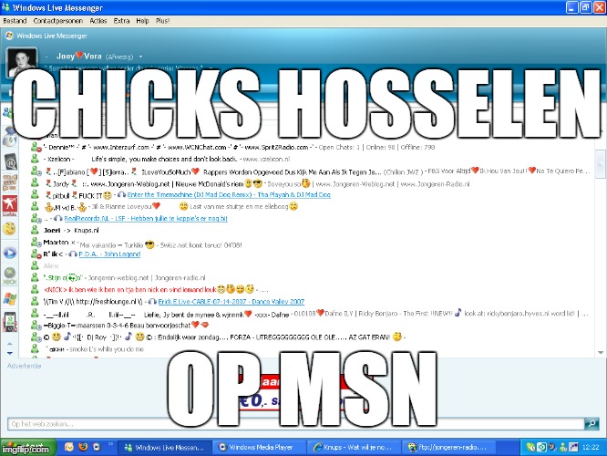 CHICKS HOSSELEN; OP MSN | made w/ Imgflip meme maker