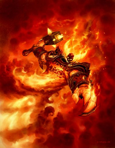 High Quality Ragnaros Blank Meme Template