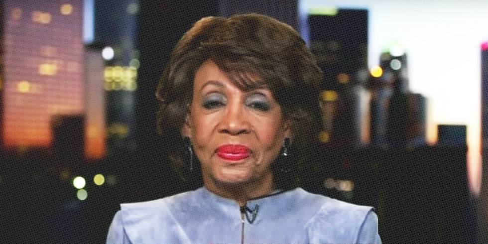 High Quality Maxine Waters Blank Meme Template