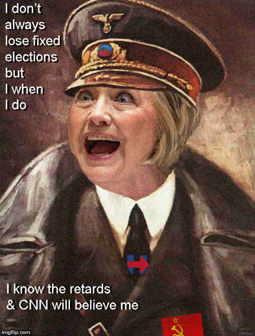 Only retards & CNN fall for it | image tagged in hillary clinton for jail 2016,politics lol,funny,funny memes,adolf hitler laughing,cnn fake news | made w/ Imgflip meme maker