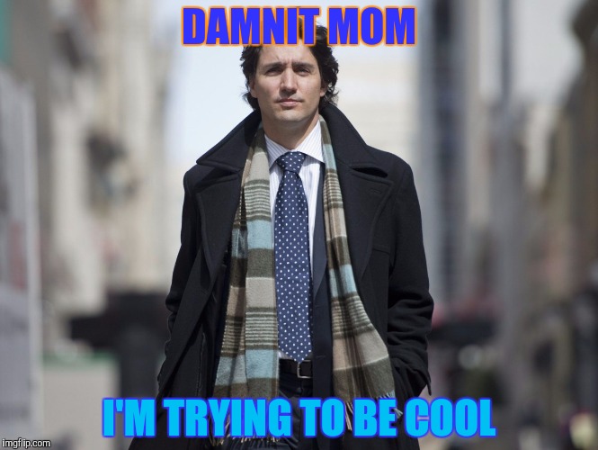 DAMNIT MOM I'M TRYING TO BE COOL | made w/ Imgflip meme maker