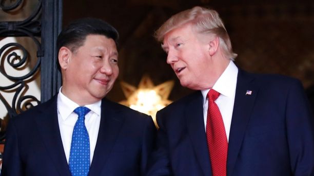 High Quality Trump And Jinping Blank Meme Template