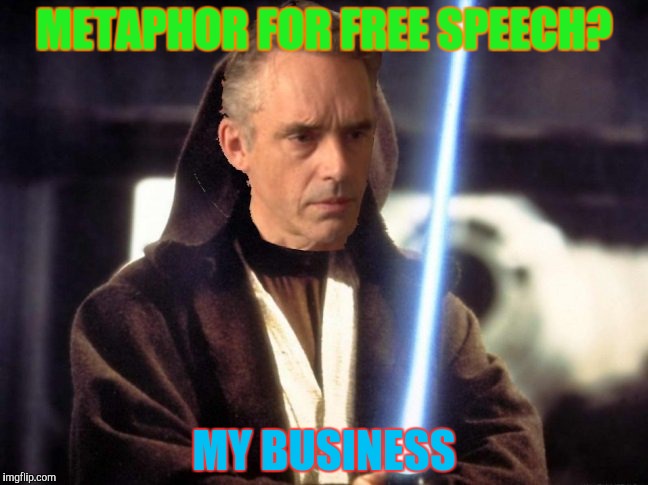 METAPHOR FOR FREE SPEECH? MY BUSINESS | made w/ Imgflip meme maker
