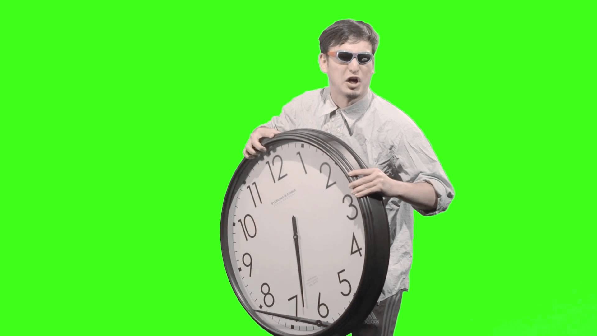 Filthy Frank clock Blank Meme Template